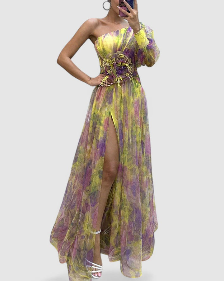 Crescentia™ | Feenkleid mit Schlitz
