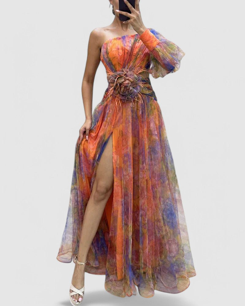 Crescentia™ | Feenkleid mit Schlitz